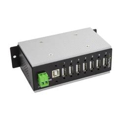 7ポート産業用USB 2.0ハブ 15kV ESDに対応 HB20A7AME