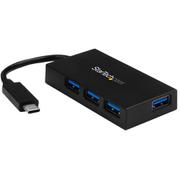 4ポートUSB 3.0ハブ USB Type-C接続 USB-C - 4× USB-A セルフパワー対応ACアダプタ付属 HB30C4AFS