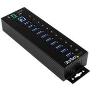 10ポート産業用USB 3.0ハブ サージ保護機能とESD (静電放電) 機能に対応 ST1030USBM