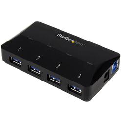 4ポート USB3.0ハブ 2.4アンペア急速充電専用ポート ×1 搭載 ST53004U1C