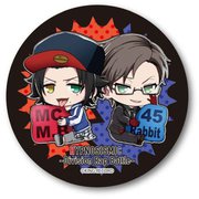 ぎゅぎゅっと缶バッチ ヒプノシスマイク -Division Rap Battle- ペア柄ver. 山田 二郎&入間 銃兎 [キャラクターグッズ]