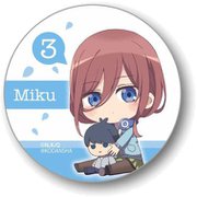 ぎゅぎゅっと缶バッチ 五等分の花嫁 中野 三玖 [キャラクターグッズ]