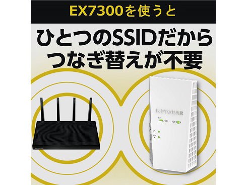 ヨドバシ.com - ネットギアジャパン NETGEAR EX7300-100JPS [Nighthawk ...