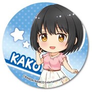 てくトコ缶バッチ アイドルマスター シンデレラガールズ 鷹富士 茄子 [キャラクターグッズ]