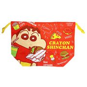 キャラクターグッズ KYKN1573 マチ付き巾着 クレヨンしんちゃん ファーストフード