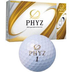 ゴルフボール PHYZ（ファイズ） 4ピース パールホワイト 2019年モデル [1ダース 12球入]