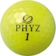 ゴルフボール PHYZ（ファイズ） 4ピース イエロー 2019年モデル [1スリーブ 3球入]