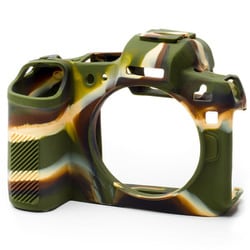 カメラ用シリコンカバー イージーカバー Canon EOS R用 カモフラージュ
