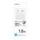 Lightning to USB-C 充電＆通信ケーブル 1.0m ホワイト LP-LNTC10WH