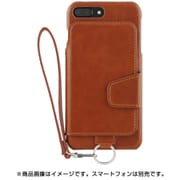 rak-ca8p-car [RAKUNI LeatherCase foriPhone7/8Plus/Caramel Brown]