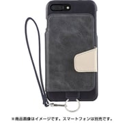 rak-ca8p-ind [RAKUNI LeatherCase foriPhone7/8Plus/Indigo Blue]