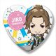 アイドルマスター SideM SideMini ハート缶バッジ グローリーモノクローム 山下次郎 [キャラクターグッズ]