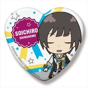 アイドルマスター SideM SideMini ハート缶バッジ グローリーモノクローム 東雲荘一郎 [キャラクターグッズ]