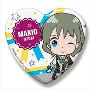 アイドルマスター SideM SideMini ハート缶バッジ グローリーモノクローム 卯月巻緒 [キャラクターグッズ]