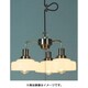 浅盛ガラスセードシリーズ LEDランプ付 調光対応 GLF-3519BR