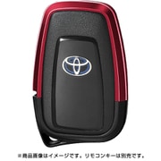 DZ490 [キーカバー バンパータイプ トヨタF メタリックレッド]