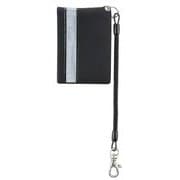 反射2面パスケース ブラック GLP809B