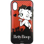 BT-29A [IIIIfitケース iPhone Xs Max BETTY BOOP ドット]