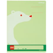 カレッジアニマル A4フラットファイル シロクマ JH23