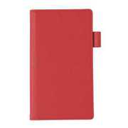 スリム6穴バインダー手帳 B6サイズ レッド PB603-160CR-R