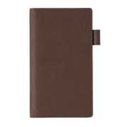 スリム6穴バインダー手帳 B6サイズ ブラウン PB603-160CR-BN