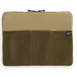 PC用インナーバッグ 15.6インチ Mesh×Twill ベージュ SZC-FC151806BG