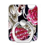 OM-0058-RING-NAVY [スマートフォンリング meo メオ Gizmobies ギズモビーズ flower]