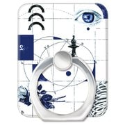 OM-0062-RING-WHIT [スマートフォンリング ruff ラフ Gizmobies ギズモビーズ ao]