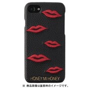 AB-0988-IP67-BLAK [iPhone 8/7/6s/6 刺繍ケース HONEY MI HONEY ハニーミーハニー Gizmobies ギズモビーズ lip iPhone case BLK]