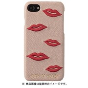 AB-0988-IP67-NUDI [iPhone 8/7/6s/6 刺繍ケース HONEY MI HONEY ハニーミーハニー Gizmobies ギズモビーズ lip iPhone case BEG]