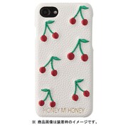 AB-0989-IP67-WHIT [iPhone 8/7/6s/6 刺繍ケース HONEY MI HONEY ハニーミーハニー Gizmobies ギズモビーズ cherry iPhonecase WHT]