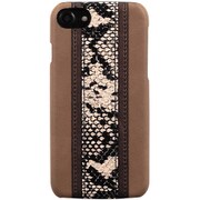 AB-0993-IP67-BRWN [背面ケースiP8/7/6s/6 LINE PYTHON CASE BR]
