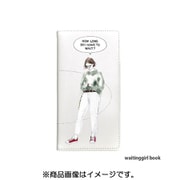 OM-0050-IP67-TUQS [手帳ケースiP8/7/6s/6 waitinggirl book]