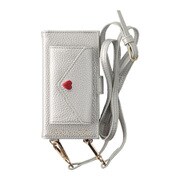 AB-0992-IP67-SLVR [iPhone 8/7/6s/6 手帳型ケース HONEY MI HONEY ハニーミーハニー Gizmobies ギズモビーズ letter book iPhone case SLV]