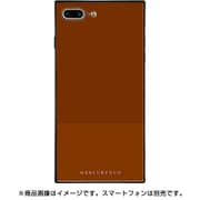 BJ-0004-IP7P-BRWN [iPhone 8 Plus/7 Plus スクエア型ガラスケース MERCURYDUO マーキュリーデュオ Gizmobies ギズモビーズ BI COLOR CHOCOLATE]