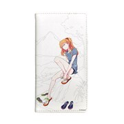 OD-0183-IPXR-WHIT [iPhone XR 手帳型ケース RADIO EVA ラヂオエヴァ Gizmobies ギズモビーズ ASUKA]