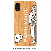 OD-0561-IP0X-PINK [iPhone XS/X ウッドケース Pantovisco パントビスコ Gizmobies ギズモビーズ Nakayoshi Perochi]