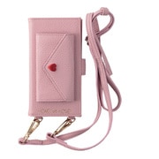 AB-0992-IP0X-PINK [iPhone XS/X 手帳型ケース HONEY MI HONEY ハニーミーハニー Gizmobies ギズモビーズ letter book iPhone case PNK]