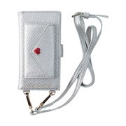 AB-0992-IP0X-SLVR [iPhone XS/X 手帳型ケース HONEY MI HONEY ハニーミーハニー Gizmobies ギズモビーズ letter book iPhone case SLV]