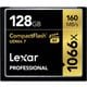 Lexar Professional 1066x CompactFlashカード 128GB LCF128CRBAP1066