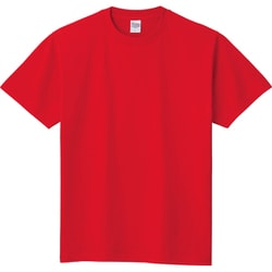 00085 CVT レッド/150cm [へヴィーウエイトTシャツ キッズ ジュニア]