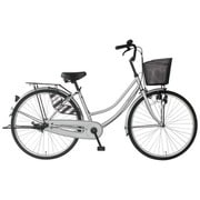 軽快車 27インチ  LEDブロックダイナモライト FS-B27W2-LED シルバー