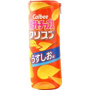筒型ペンポーチ ポテトチップスクリスプ うすしお味 [キャラクター文具]