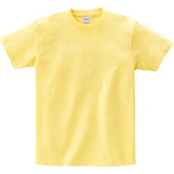 へヴィーウエイトTシャツ 00085 CVT ライトイエロー/WM