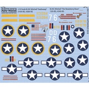 KW172194 1/72 WW.II アメリカ軍 B-25Cミッチェル SeaSweep ＆ The Strawberry Roan ノーズアート機デカール [プラモデル用品]