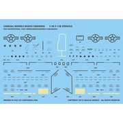 48006 1/48 アメリカ空軍 F-15E ステンシル＆国籍マーク デカール [プラモデル用品]