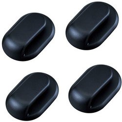 WA36 [車内用品 ミニフック 4個セット 粘着テープ付き]