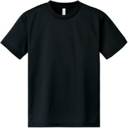 4.4oz ACT ドライTシャツ 00300CB 005_ブラック LLサイズ [半袖Tシャツ]