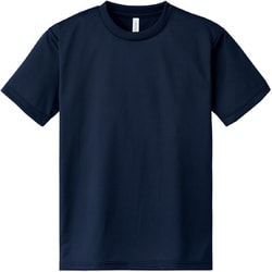 4.4oz ACT ドライTシャツ 00300CB 031_ネイビー Mサイズ [半袖Tシャツ]