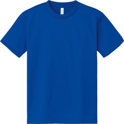 4.4oz ACT ドライTシャツ 00300CB 032_ロイヤルブルー LLサイズ [半袖Tシャツ]